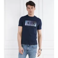 Koszulki męskie - Armani Exchange T-shirt | Regular Fit - miniaturka - grafika 1