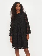 Sukienki - YAS Sukienka koktajlowa Arly 26036198 Czarny Loose Fit - miniaturka - grafika 1
