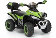 Pojazdy elektryczne dla dzieci - LEAN CARS Quad na Akumulator GTS1188-A Zielony 6456 - miniaturka - grafika 1