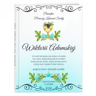 Atlasy i mapy - Atlas geograficzny z nadrukiem dla dziewczynki na komunię - miniaturka - grafika 1