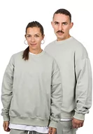 Bluzy damskie - Blackskies Ponadwymiarowy ciężki sweter z okrągłym dekoltem | Streetwear luksusowy sweter męski damski sweter bluza sweter sweter, Zielony (Sage Green), M - miniaturka - grafika 1