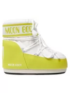 Buty dla dziewczynek - Moon Boot Śniegowce Mb Icon Low Nylon 80D1409340 Zielony - miniaturka - grafika 1