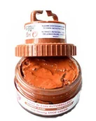 Środki do obuwia i ubrań - Jasnobrązowa Pasta Woskowa, Na - miniaturka - grafika 1