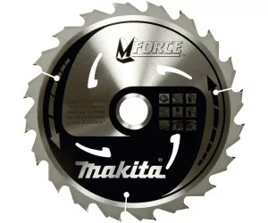 Makita B-32079 piła do cięcia drewna 210x30 mm 24 zęby T.C.T. M-Force - Tarcze do pił - miniaturka - grafika 1