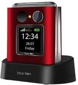 Telefony komórkowe - Beafon Bea-fon Fold 10 LTE Czerwony - miniaturka - grafika 1