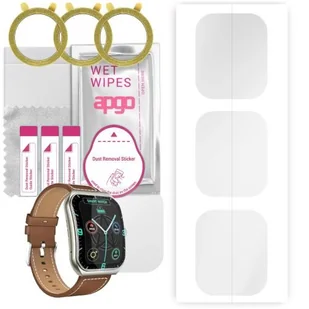 3x folia ochronna hydrożelowa do Xiaomi Black Shark GT3 - apgo Smartwatch Hydrogel Protection Ochrona na ekran smartwatcha - Akcesoria do smartwatchy 3x folia ochronna hydrożelowa do Xiaomi Black Shark GT3 - apgo Smartwatch Hydrogel Protection Ochrona na ekran smartwatcha - Akcesoria do smartwatchy - miniaturka - grafika 1