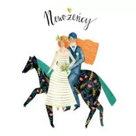 Powieści i opowiadania - Karnet B6 Ślub - Koń - miniaturka - grafika 1