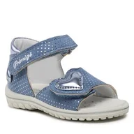 Buty dla dziewczynek - Sandały Primigi 3860800 Jeans Sky Blue - miniaturka - grafika 1