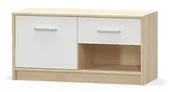Szafki do salonu - Szafka Tips 1D1S Dąb Sonoma / Biały Mat - miniaturka - grafika 1