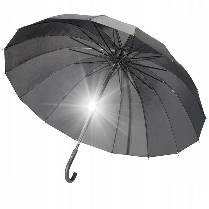 DUŻY PARASOL PRZECIWDESZCZOWY RZĄDOWY XXL DUŻY 16 DRUTÓW PARASOLKA SOLIDNA