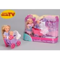 Lalki dla dziewczynek - Simba Evi Love z wózkiem 2 5736241 - miniaturka - grafika 1