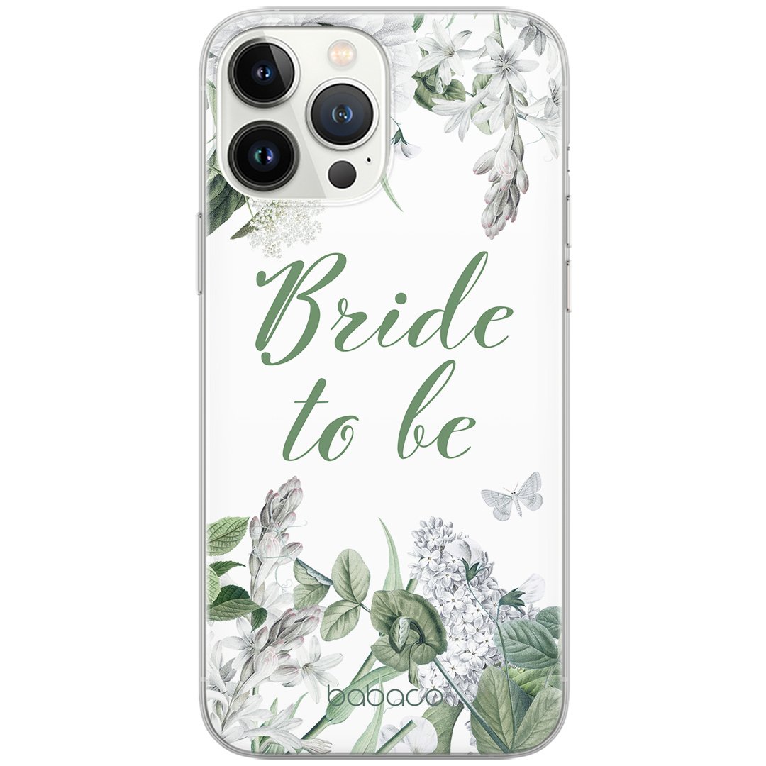 Etui do Apple IPHONE 14 PRO MAX Bride to be 005 Babaco Nadruk pełny Biały