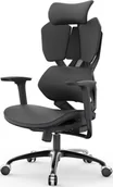 Fotele gamingowe - Fotel ergonomiczny gamingowy Angel Furia Black - miniaturka - grafika 1