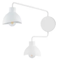Lampy ścienne - Holi kinkiet 2-punktowy biały 32491 - miniaturka - grafika 1