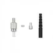 Kable miedziane - Qoltec Złącze światłowodowe FC | Multimode | 3.0mm |Zestaw montażowy | 200 szt. | - miniaturka - grafika 1