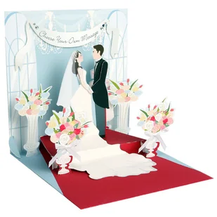 1153 Wedding Day para ślub - Kartki okolicznościowe i zaproszenia - miniaturka - grafika 1