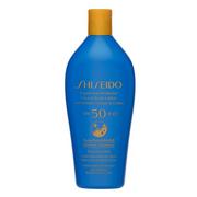 Balsamy i kremy do opalania - Shiseido Sun Care Expert Sun Protector Face & Body Lotion krem chroniący przed słońcem SPF 50+ 300 ml - miniaturka - grafika 1
