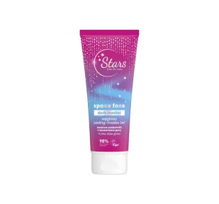 Space Face Dark Matter węglowy peeling-maska 2w1 75ml - Peelingi i scruby do twarzy - miniaturka - grafika 1