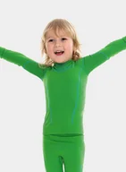 Bluzy dla chłopców - Bluza termoaktywna chłopięca Brubeck Thermo - green - miniaturka - grafika 1