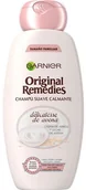 Szampony do włosów - Szampon do odżywiania włosów Garnier Original Remedies Delicatesse Moisturizing Shampoo 600 ml (3600541939196) - miniaturka - grafika 1