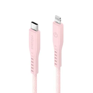ENERGEA kabel Flow USB-C - Lightning C94 MFI 1.5m różowy/pink 60W 3A PD Fast Charge - Kable - miniaturka - grafika 7