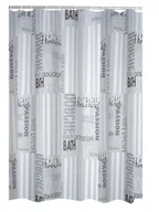 Zasłony prysznicowe - Ridder 303120 foliowa zasłona prysznicowa, ok. 180 x 200 cm, z nadrukiem - miniaturka - grafika 1