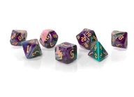 Gry planszowe - Kostki Rpg Zła Królowa Zestaw 7 Kości Kostek - miniaturka - grafika 1