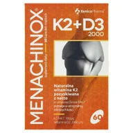 Witaminy i minerały - Xenico PHARMA Xenicopharma Menachinox K2+D3 2000 60 Kaps. - miniaturka - grafika 1
