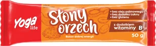 Yoga Life Yoga Life baton owocowy Słony orzech 50g - Batoniki - miniaturka - grafika 3