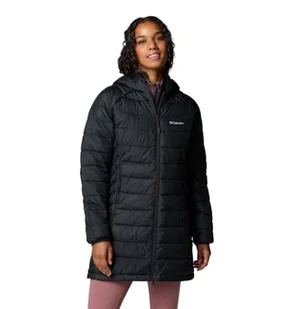 Columbia Damska kurtka Powder Lite 2 Mid, czarna, XS - Kurtki damskie - miniaturka - grafika 1