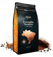 Kawa - Kawa mielona SkimaCoffee Kawa Mielona 500g BRAZYLIA SANTOS 100% ARABICA Świeżo Palona - miniaturka - grafika 1