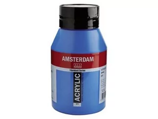 Talens Amsterdam, farba akrylowa, 1000 ml, Cyjan podstawowy - Przybory szkolne - miniaturka - grafika 1