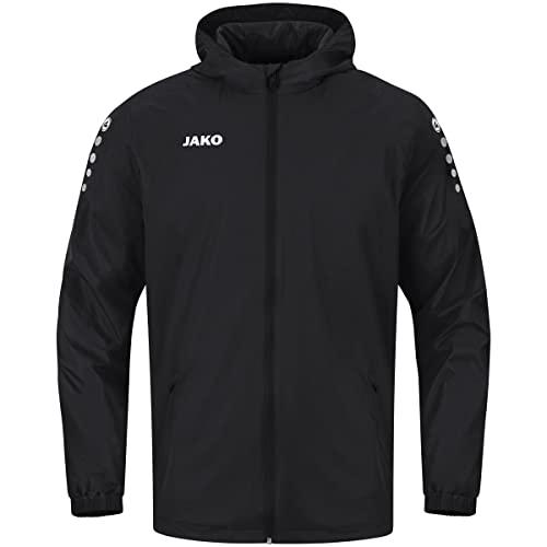 JAKO Męska kurtka na każdą pogodę Team 2.0, czarna, XXL