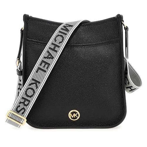 Michael Kors Damska torba listonoszka Lg Ns Msgr, Czarny, One Size, Listonoszka