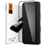 Szkła hartowane na telefon - Spigen Szkło hartowane Glass FC do Apple iPhone 14 Pro Max - miniaturka - grafika 1