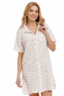 TARO KOSZULA DAMSKA SINDY 3421 S BIAŁY - Bielizna nocna - miniaturka - grafika 1