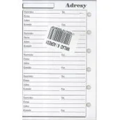 Artykuły biurowe - Antra Wkład do organizera K Adresy ANTRA - miniaturka - grafika 1