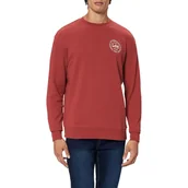 Bluzy męskie - Bluza męska Lee Circle klasyczna sportowa ceglasta-L - miniaturka - grafika 1