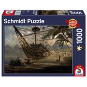 Puzzle - Schmidt Puzzle 1000 el. Statek w porcie SCH_P1000_PORT - miniaturka - grafika 1