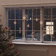Oświetlenie świąteczne - vidaXL Lumarko Lampki świąteczne z gwiazdkami i księżycami, na pilota, 138 LED 328794 - miniaturka - grafika 1