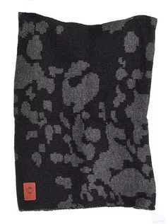 Apaszki i szaliki damskie - Buff Szal-koło w kolorze czarnym - (D)42 x (S)32 cm - grafika 1