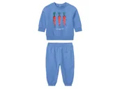 Komplety dla niemowląt - lupilu® Dres niemowlęcy chłopięcy, 2-częściowy, z bawełną organiczną (Niebieski, 74/80) - miniaturka - grafika 1