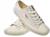 Trampki damskie - Damskie trampki Big Star tenisówki RR274768 beżowy 36 - miniaturka - grafika 1