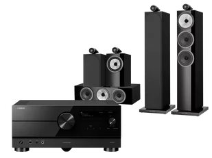 Kino domowe Yamaha RX-A4A (czarny) + 703 S3 + 705 S3 + HTM71 S3 (czarny) - Kino domowe - miniaturka - grafika 1