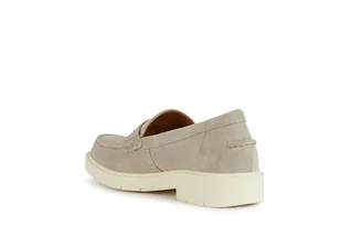 Geox Damski D SPHERICA EC1 A Loafer, jasnoszary (Light Grey), rozmiar 36 EU, jasnoszary, 36 EU - Moda i Uroda OUTLET - miniaturka - grafika 1