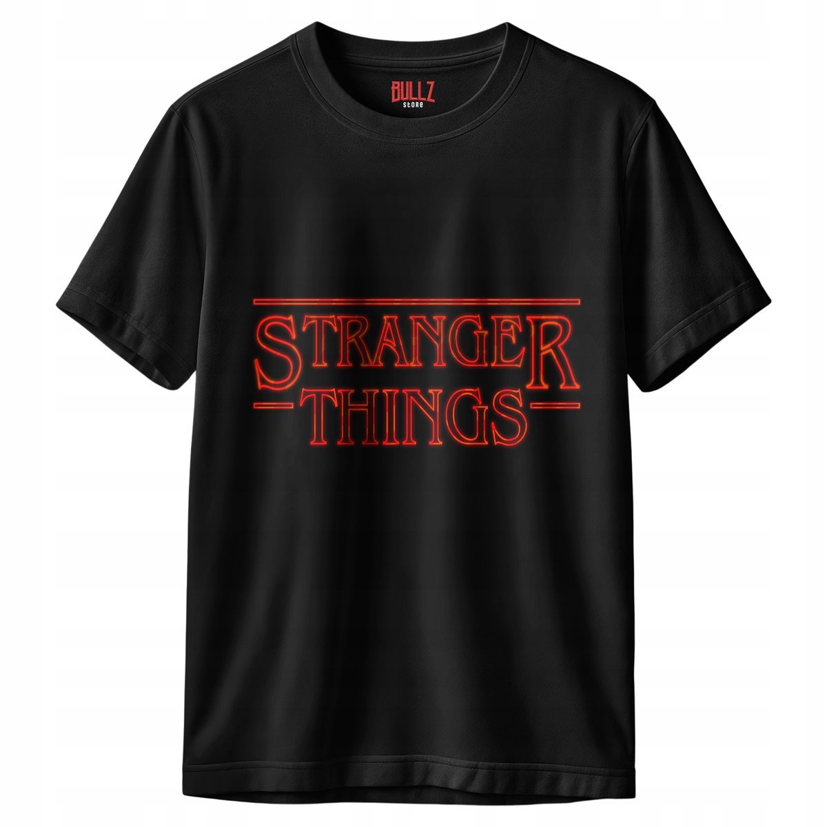 Koszulka czarna męska Stranger Things Eleven Hawkins r. XXL
