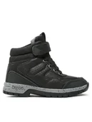 Buty dla chłopców - Kappa Trzewiki 260732K Czarny - miniaturka - grafika 1