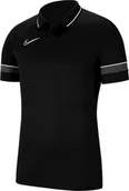 Koszulki męskie - Koszulka dla dzieci Nike Dri-FIT Academy 21 Polo SS czarna CW6106 014-XS - miniaturka - grafika 1