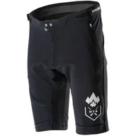 Spodenki rowerowe - Spodenki rowerowe KROSS MTB Grundo (rozmiar XXL) Czarny - miniaturka - grafika 1