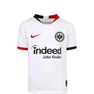 Nike Kid's SGE Y NK BRT STAD JSY SS AW koszulka piłkarska, biała/(uniwersytet czerwony) (pełny sponsor), XL - Piłka nożna - miniaturka - grafika 1